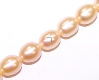 Freshwater pearls rice 6-7mm ±57pcs Natural