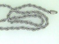 Rope Chain 55cm Stainless Steel