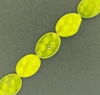 Shell Bead Dyed Oval 13x18mm 10 pcs Green