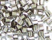 Crimp Tube 2mm 250pcs Antique Silver