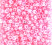 Seedbead Opaque Lustre 8/0 100g Pink