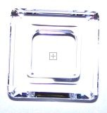 Swarovski square ring 20mm Crystal 1pcs