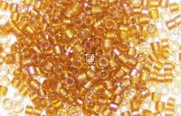 Miyuki Delicas 11/0 7.2Lined Lt topaz AB