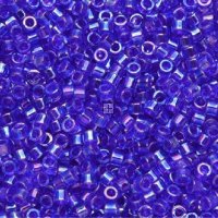 Miyuki Delica 10/0 7.2g Lined Blue/Violet
