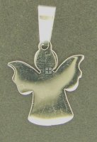 Pendant Assorted 1pc Stainless Steel Angel