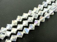 Crystal Glass Bicone 6mm 85pcs Crystal AB