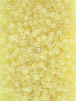 Seed bead Opaque Lustre 6/0 100g Pl Yellow