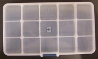 Organiser box 17x10cm 13 compartments