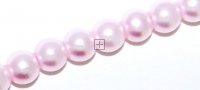 Chinese Pearls Round 10 mm 90pcs Pink