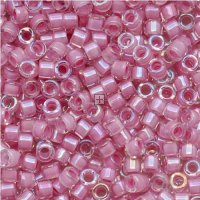 Miyuki Delica Beads Size 11/0 7.2 Lined Pale Lilac AB