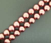 Chinese Pearls Round 16mm ±45 pcs Lt Coco