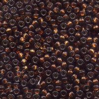 Miyuki Rocaille Seed Beads Size 15/0 8.2g S/L Smoked Topaz