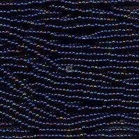 Czech Seed Beads Size 8/0 6-Strand Blue Iris