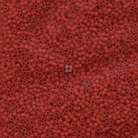 Miyuki Delica Beads Size 11/0 7.2g Opaque Dark Red