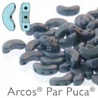 Arcos Par Puca 5x10mm Opaque Blue Grey Luster