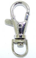 Handbag clasp Antique Silver 38mm5 pcs