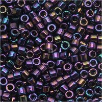 Miyuki Delica Beads Size 11/0 7.2g Purple Iris