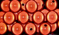 Miracle Bead Round 16mm Tangerine 24 pcs