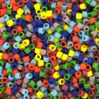 Miyuki Delica Beads Size 11/0 7.2g Opq Rainbow