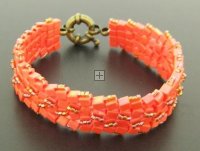 Kit - Herringbone Bracelet Orange