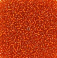 Seedbead S/lined 6/0, 100g, Tangerine