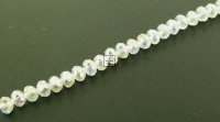 Crystal Glass Rondelle 6mm 94pcs Crystal AB