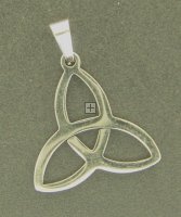 Pendant Assorted 1pc Stainless Steel Trinity