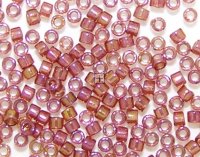 Miyuki Delicas 11/0 7.2g Gold Red Luster