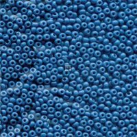 Czech Seed Beads Size 11/0 6-Strand 6St Opaque Denim