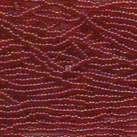 Czech Seed Beads Size 11/0 6-Strand 6St Ruby AB