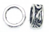 Spacer Ring 12mm Antique silver 10pcs