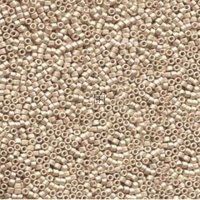 Miyuki Delica Beads Size 11/0 7.2g Galvanized Champagne