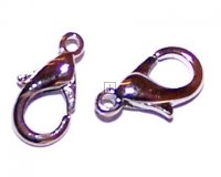 Lobster Claw Clasp 14 mm Antique Silver 20pcs