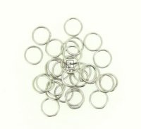 Jump Ring Stainless Steel 8mm 20pcs