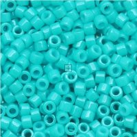 Miyuki Delica Beads Size 11/0 7.2 Dye Opq Turq Grn