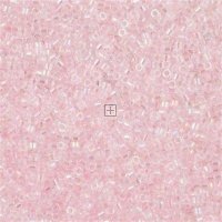 Miyuki Delica Beads Size 7.2g Inside Colour Light Pink AB
