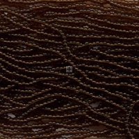 Czech Seed Beads Size 11/0 6-Strand Dark Topaz