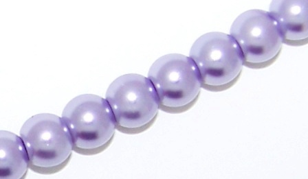 Chinese Pearls Round 6 mm 110pcs Lilac