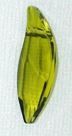 Swarovski Lily Pendant 30mm Olivine