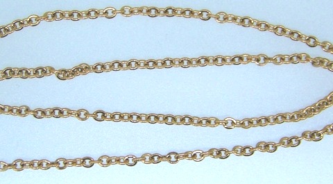 Chain Fine Link 2mm Rose Gold Stainless Steel