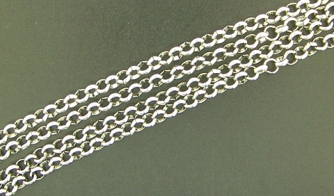 Chain Rolo 6mm 1m Stainless Steel