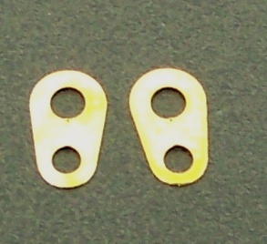 Chain Tabs 6.5x3.5mm 150pcs Antique Gold