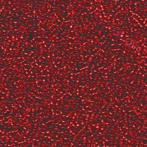 Miyuki Rocaille Seed Beads Size 15/0 8.2g S/L Red