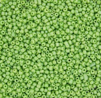 Seedbead Opaque Lustre 11/0 500g Pale Olive
