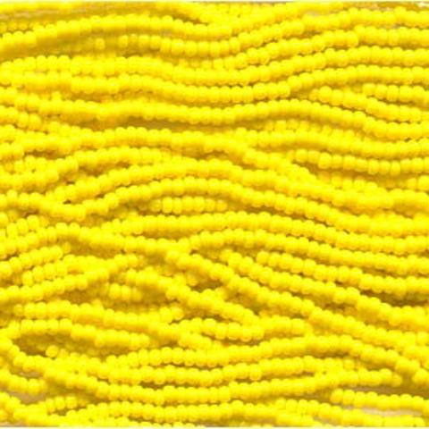 Czech Seed Beads Size 11/0 6-Strand Dk Yellow - Click Image to Close