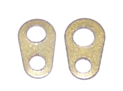 Chain Tabs 6.5x3.5mm 150pcs Antique Bronze
