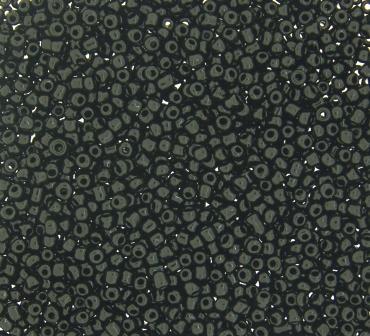 Seedbead Opaque 8/0, 100g, Black - Click Image to Close